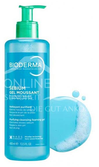 Bioderma Sebium Gel Moussant Clarifying Cleansing Gel