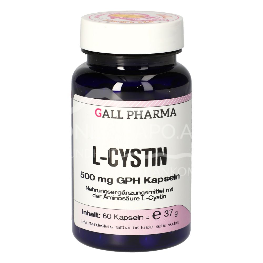 Gall Pharma L-Cystine 500 mg capsules
