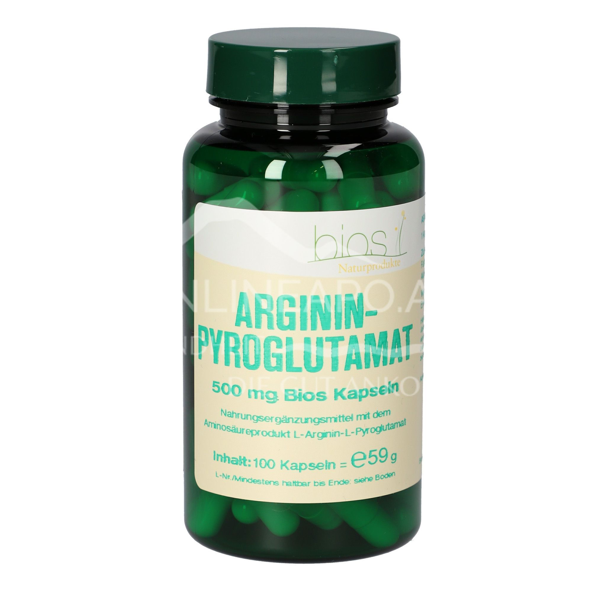 Bios Argininpyroglutamat 500 mg Kapseln