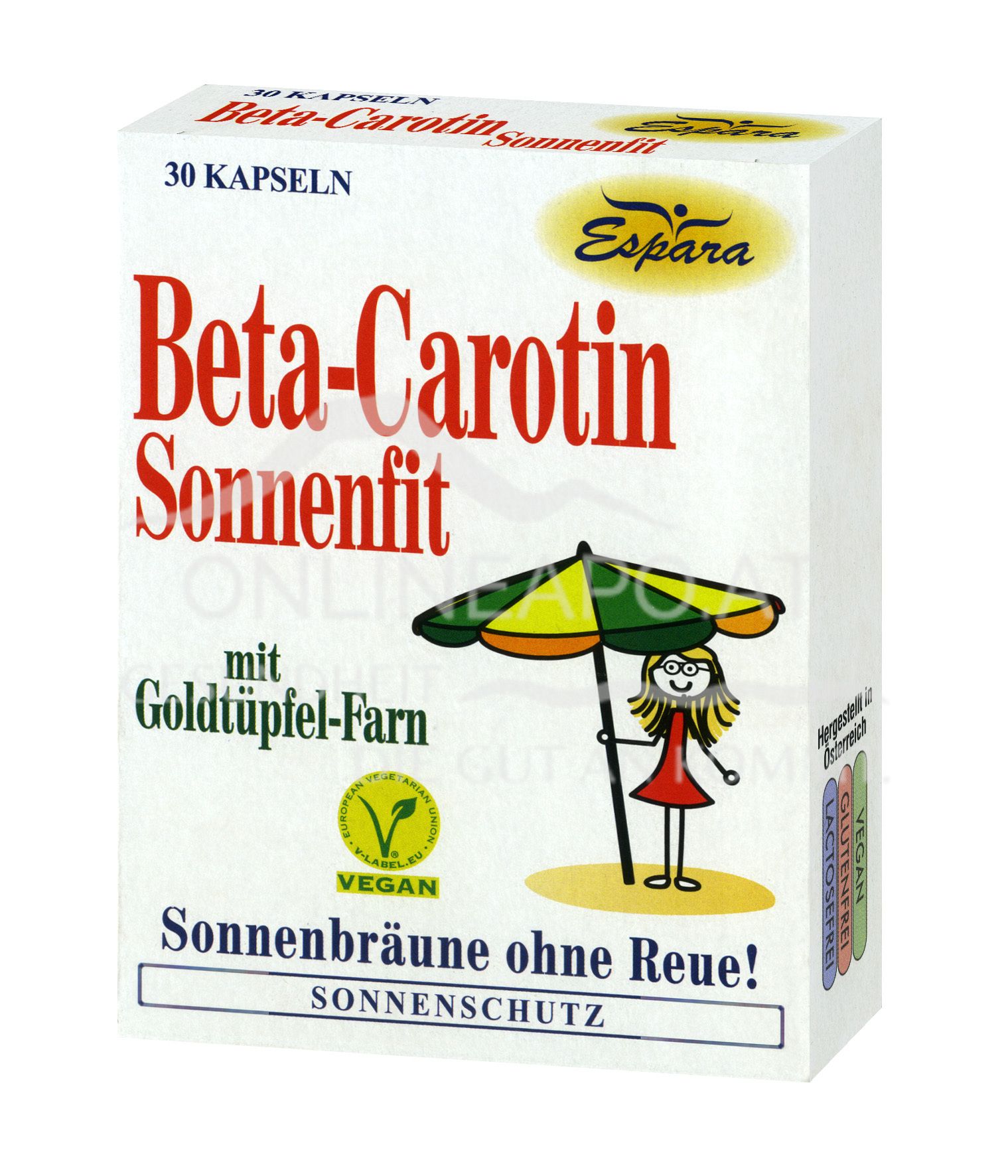Espara Beta-Carotin-Sonnenfit Kapseln