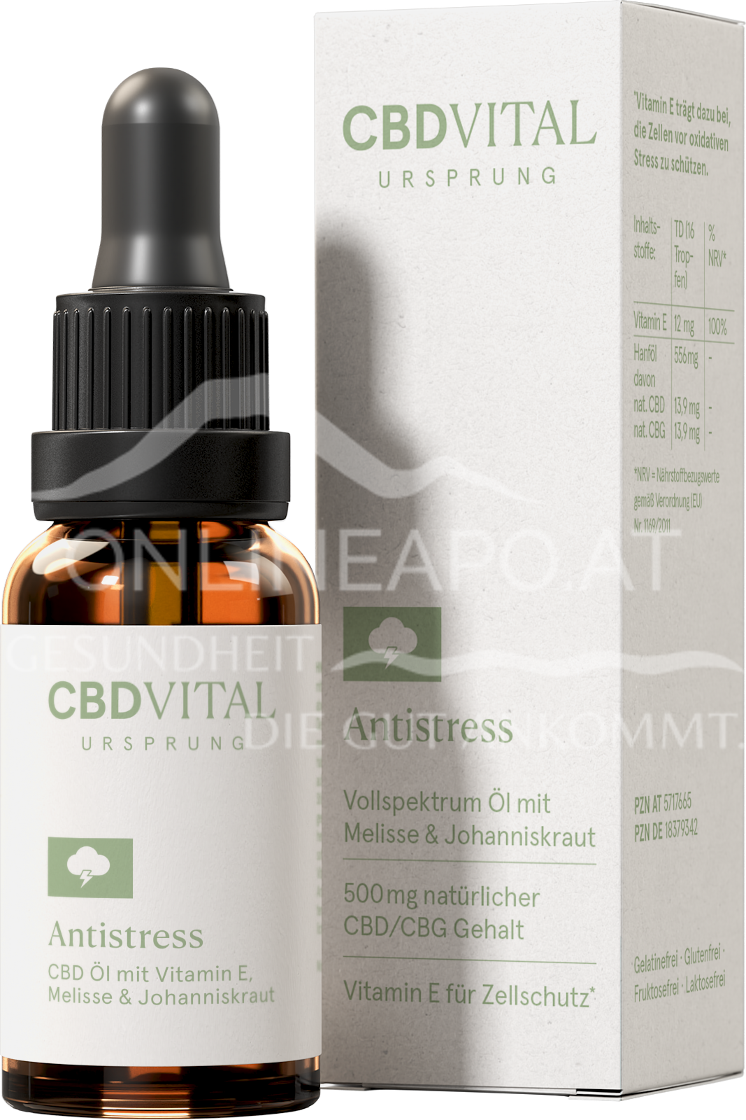 CBD VITAL Ursprung Antistress Tropfen