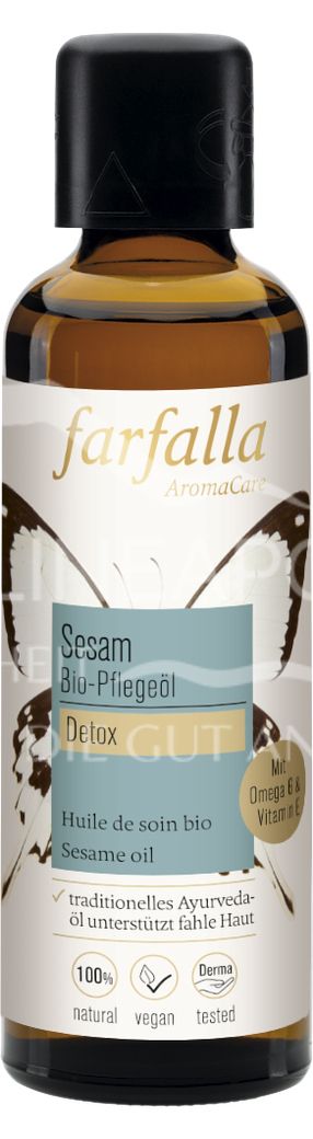 Farfalla Sesame, Organic Care Oil, Detox