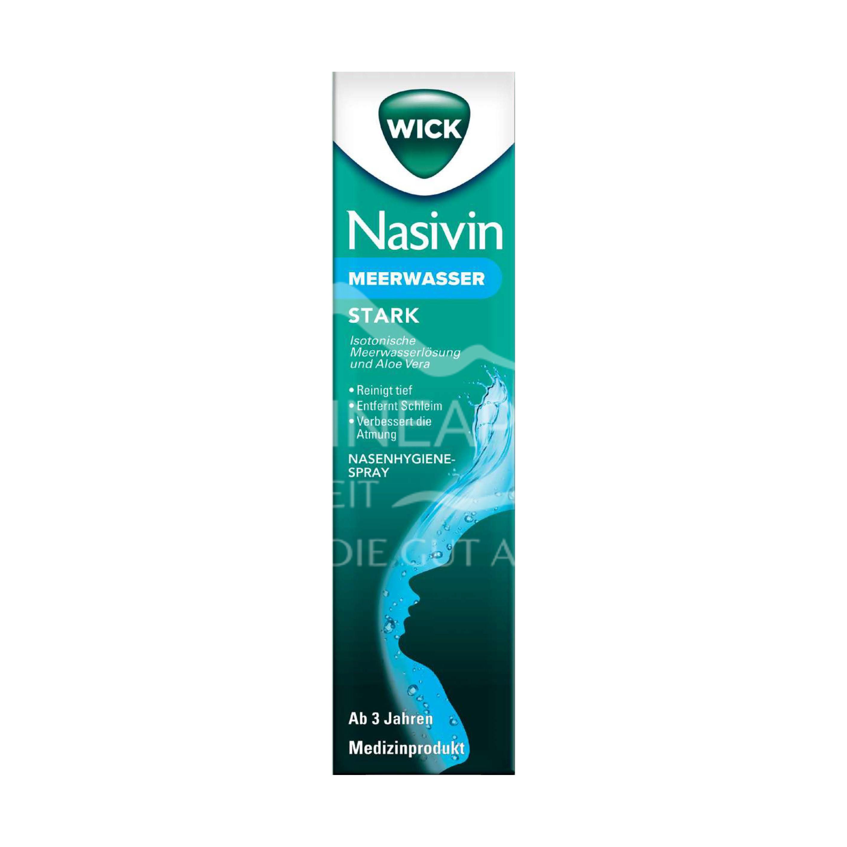 WICK Nasivin Meerwasser Nasenspray Stark