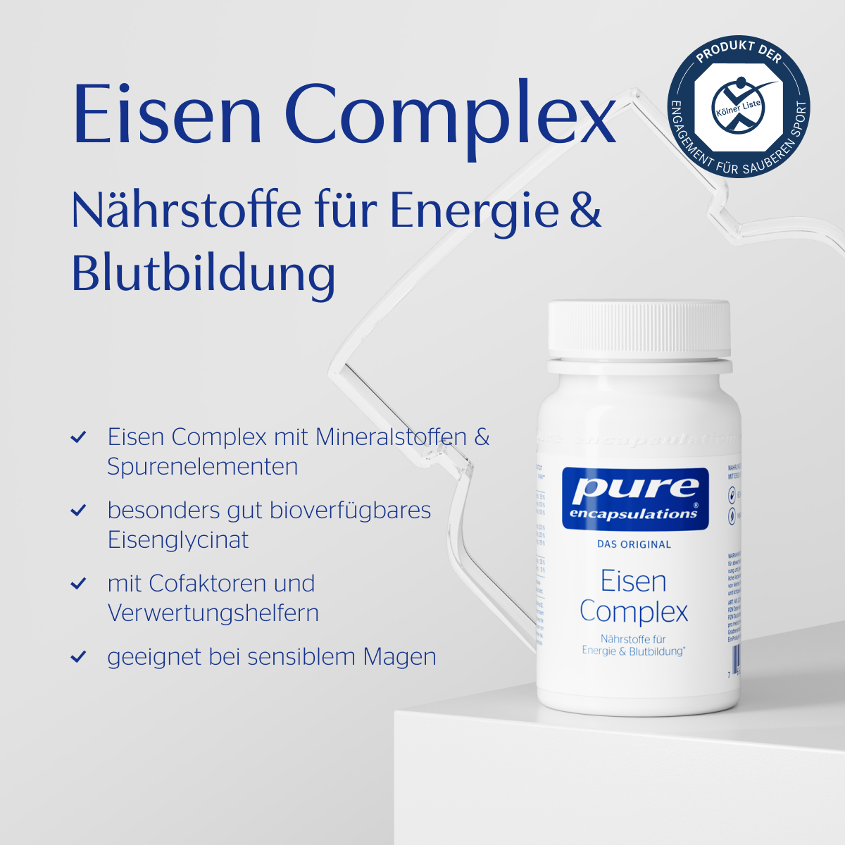 pure encapsulations® Eisen Complex Kapseln