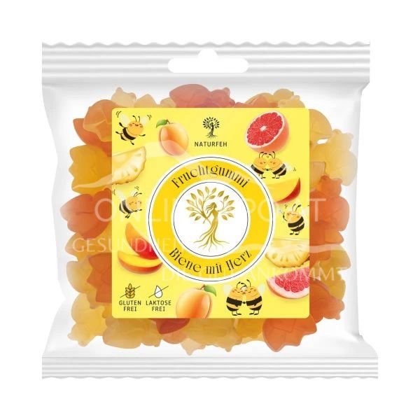Apofit Naschlabor fruit jelly bee with heart