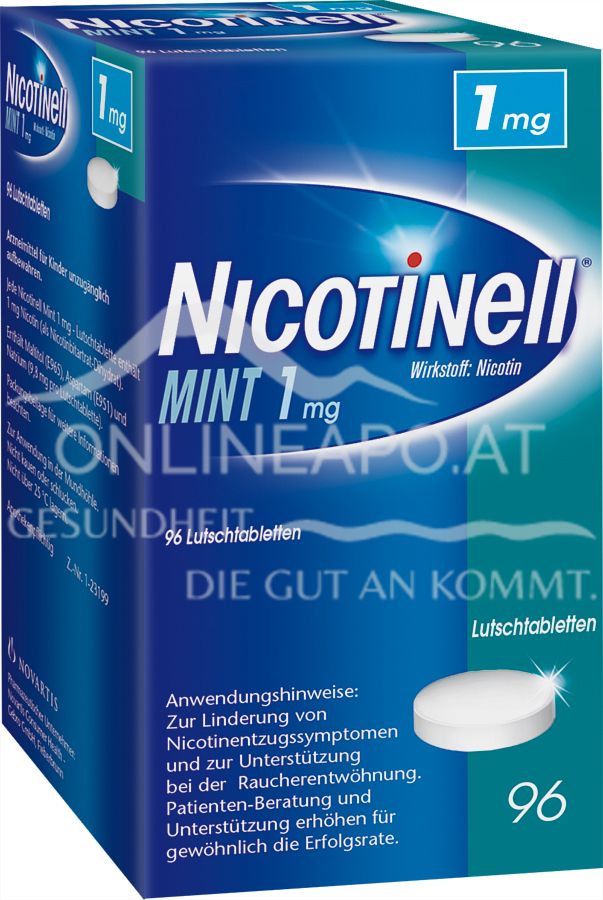 Nicotinell Mint 1mg-Lutschtabletten