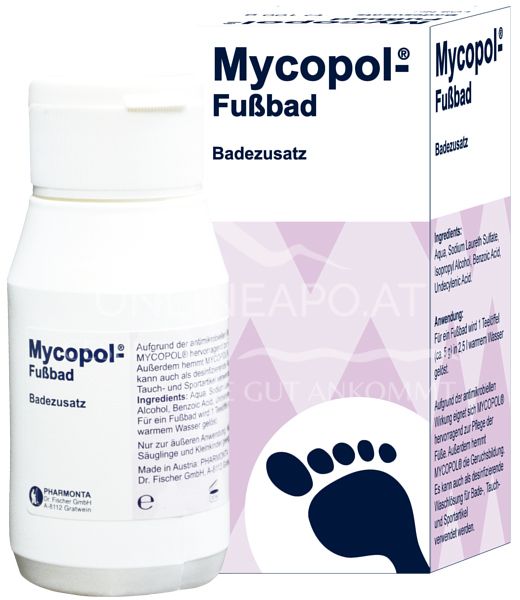 Mycopol Fußbad Badezusatz