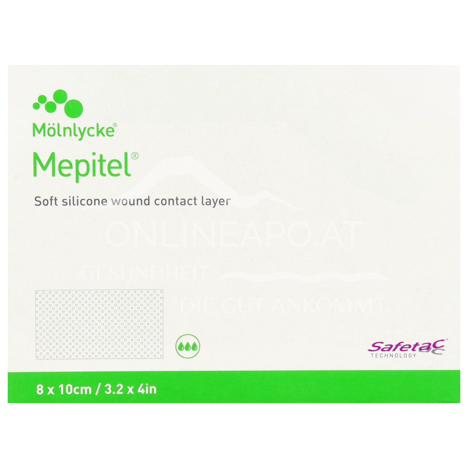 Mölnlycke® Mepitel® Wunddistanzgitter steril, 8 x 10 cm