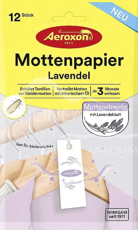 Aeroxon® Mottenpapier Lavendel*
