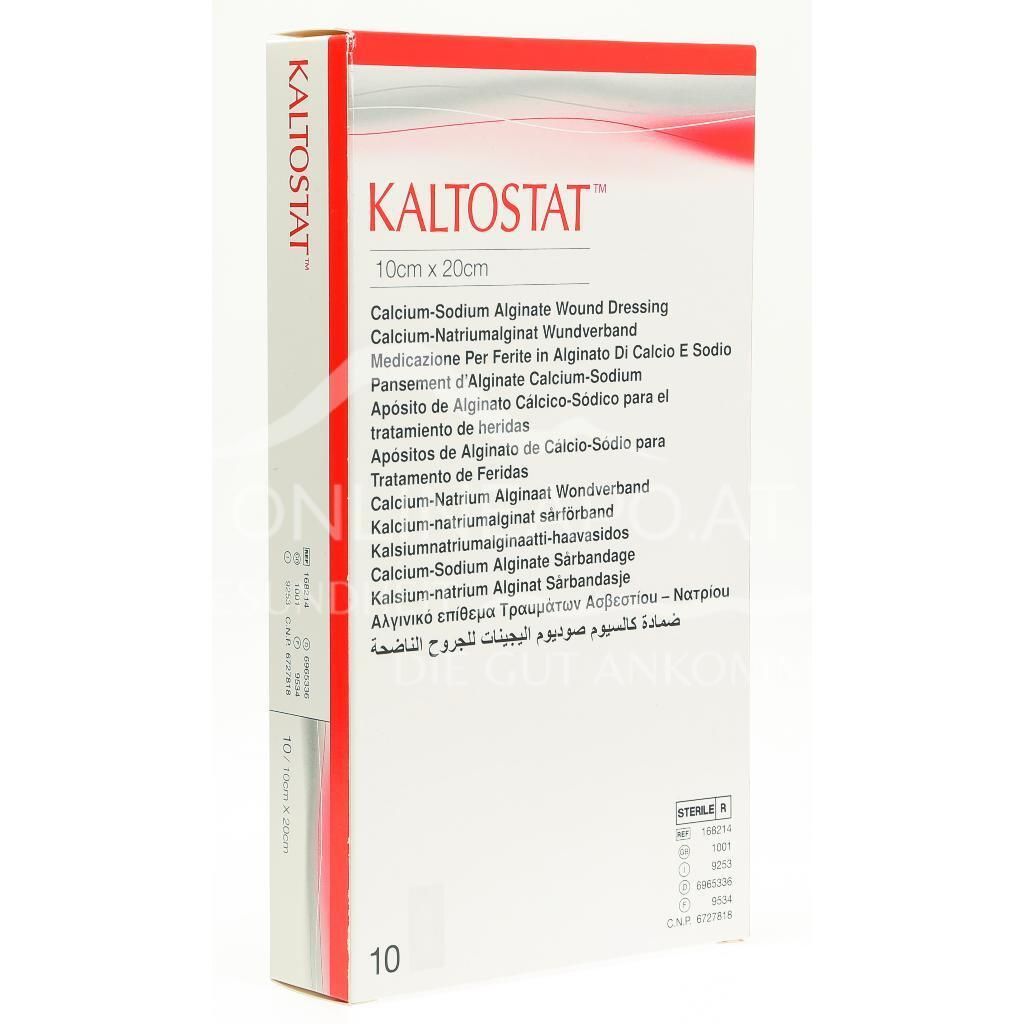 ConvaTec KALTOSTAT® Kompressen steril, 10 x 20 cm