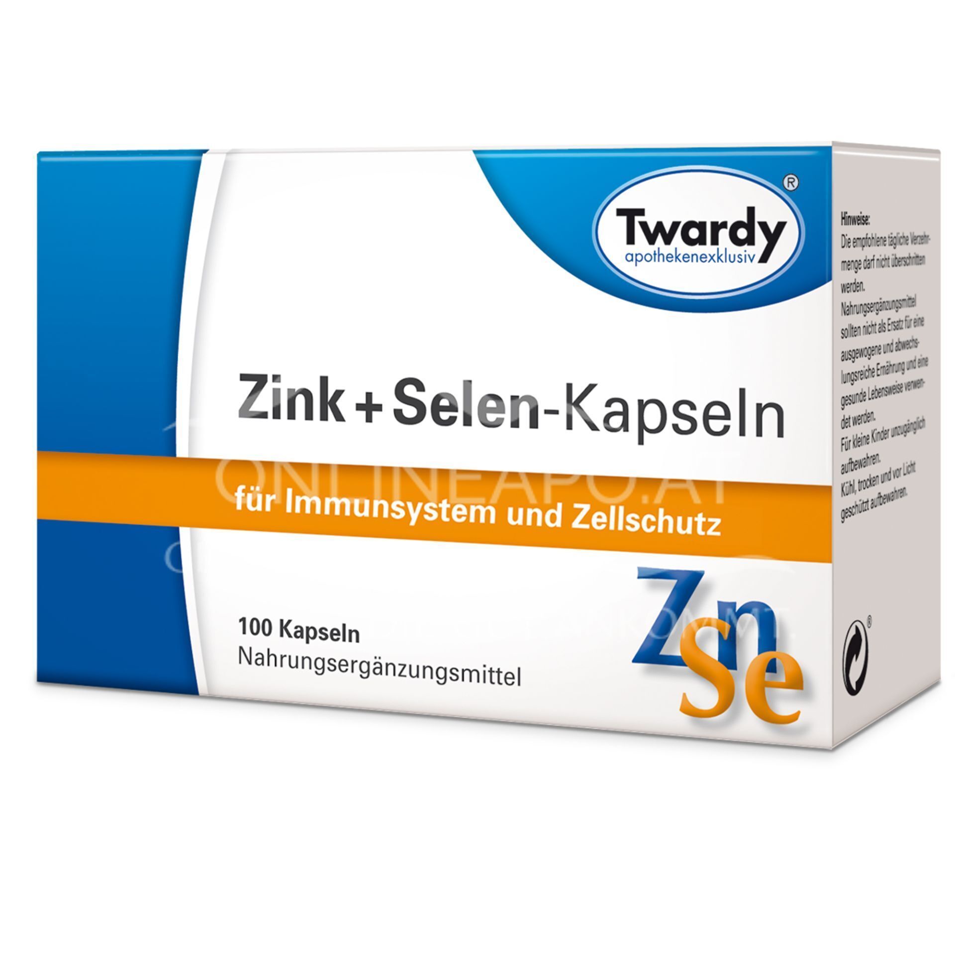 Twardy Zink + Selen‐Kapseln