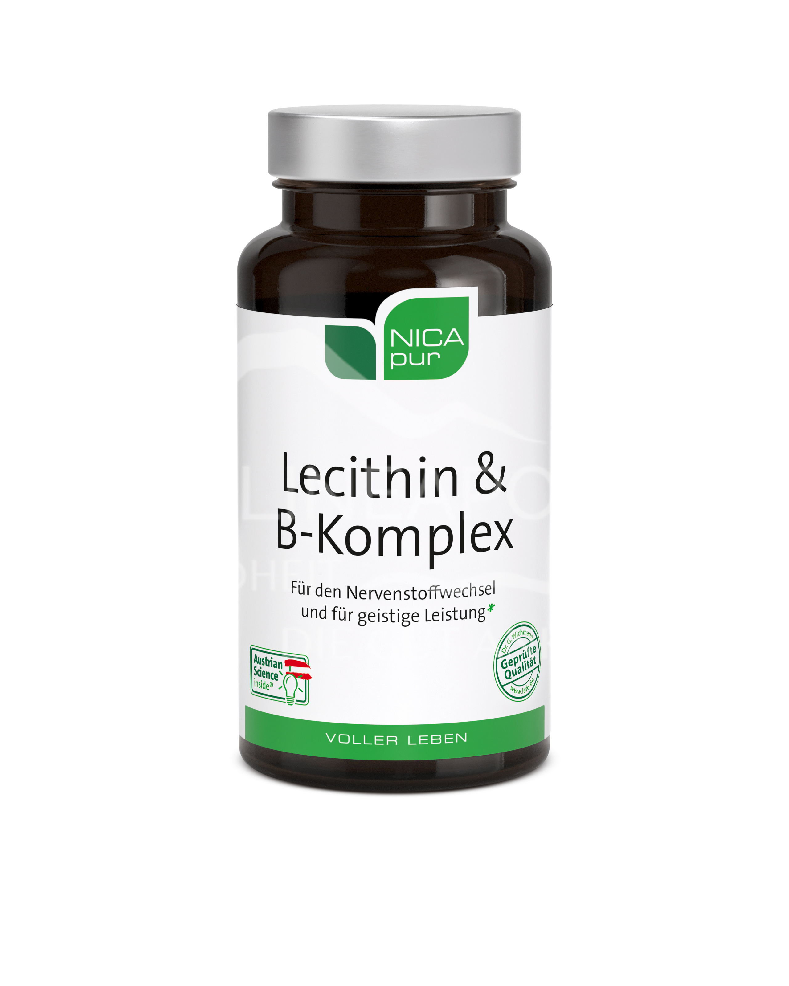 NICApur Lecithin & B-Komplex Kapseln