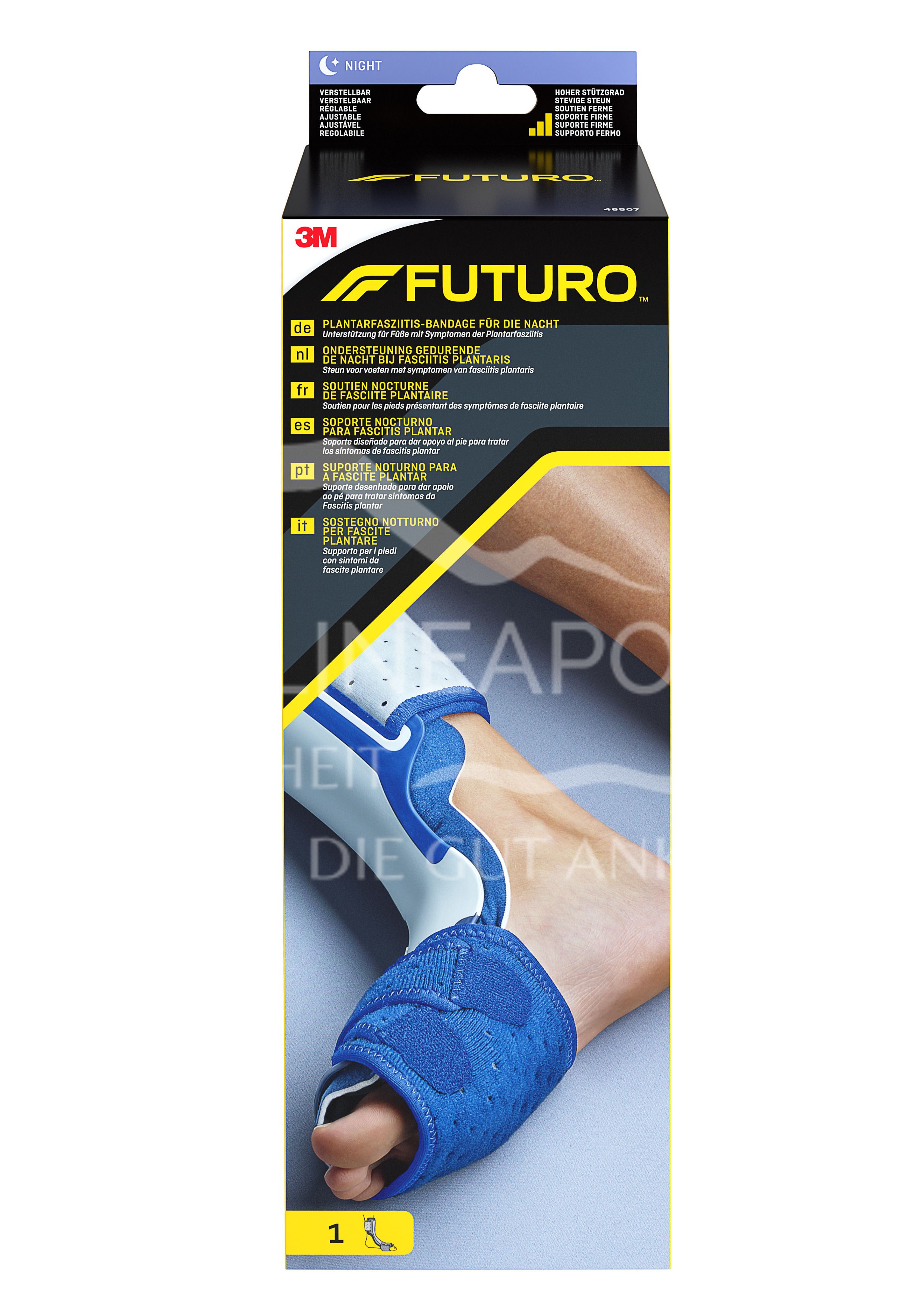 FUTURO™ Plantarfasziitis-Bandage für die Nacht, anpassbar