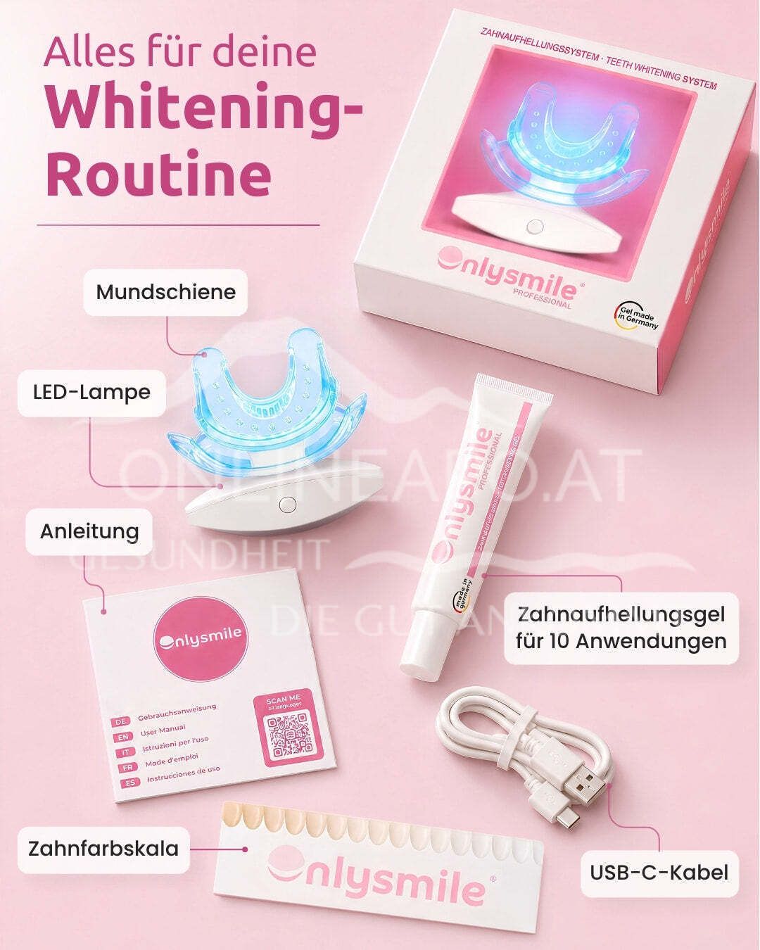 OnlySmile® Zahnaufhellungsset
