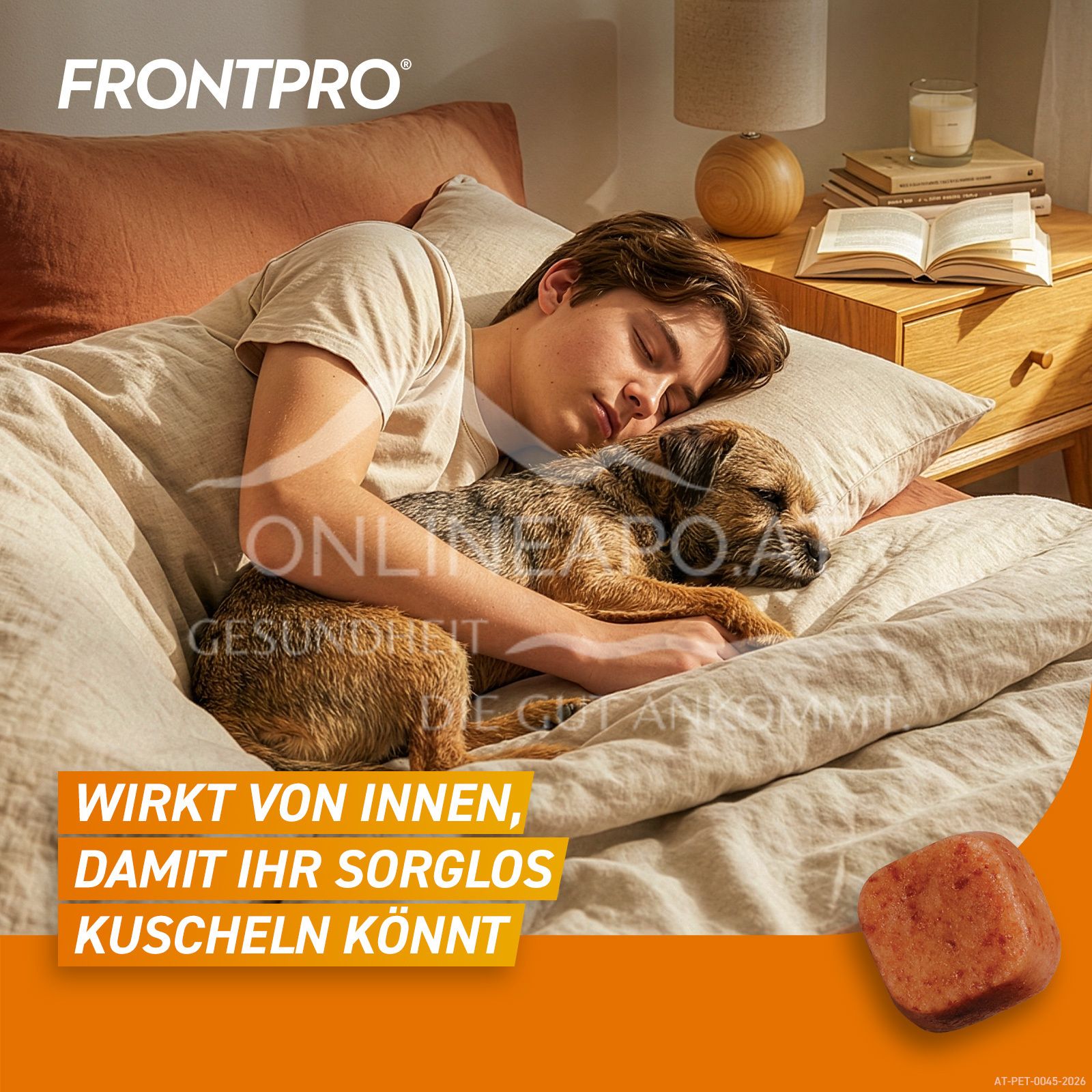 FRONTPRO® 28 mg chewable tablets for dogs > 4 - 10 kg