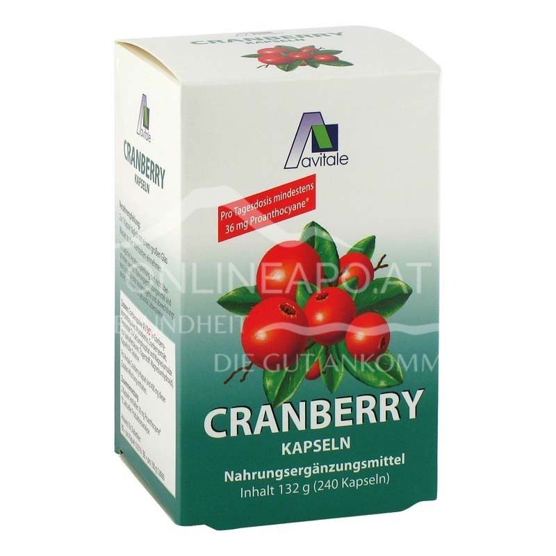 Avitale Cranberry Kapseln