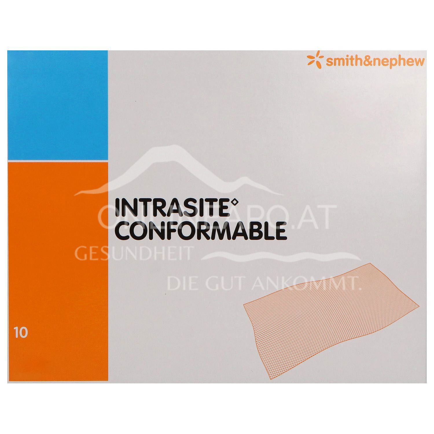 INTRASITE CONFORMABLE Hydrogel-Wundverband steril, 10 x 40 cm/30 g Gel
