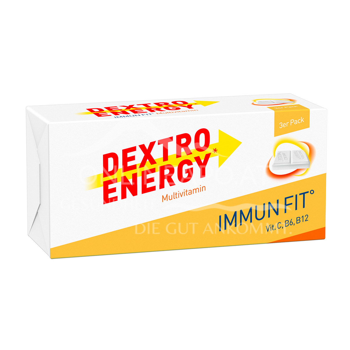 ​Dextro Energy* Immun Fit° Traubenzuckerwürfel 3 x 46 g