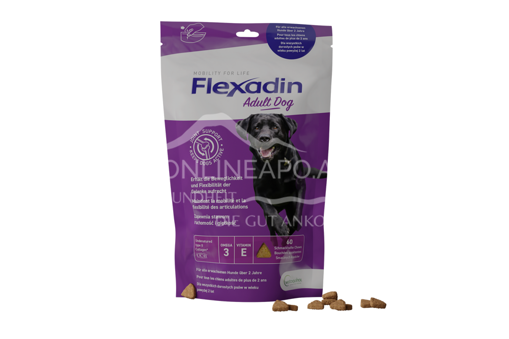 Vetoquinol Flexadin Adult Dog Chews für Hunde