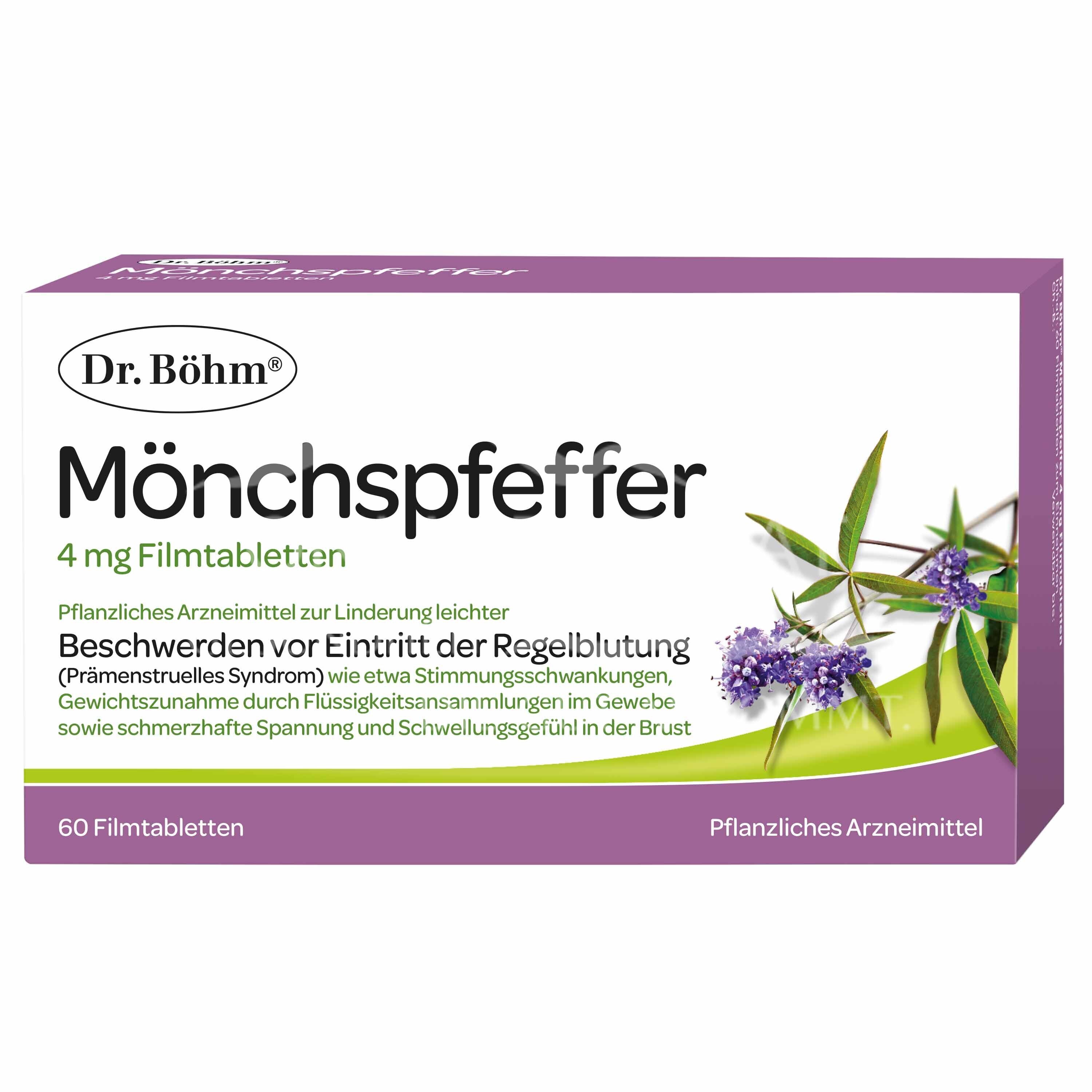 Dr. Böhm® Mönchspfeffer 4 mg Filmtabletten