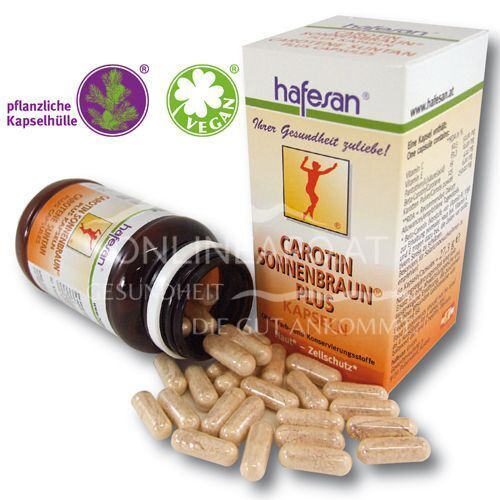 hafesan Carotin Sonnenbraun Plus Kapseln