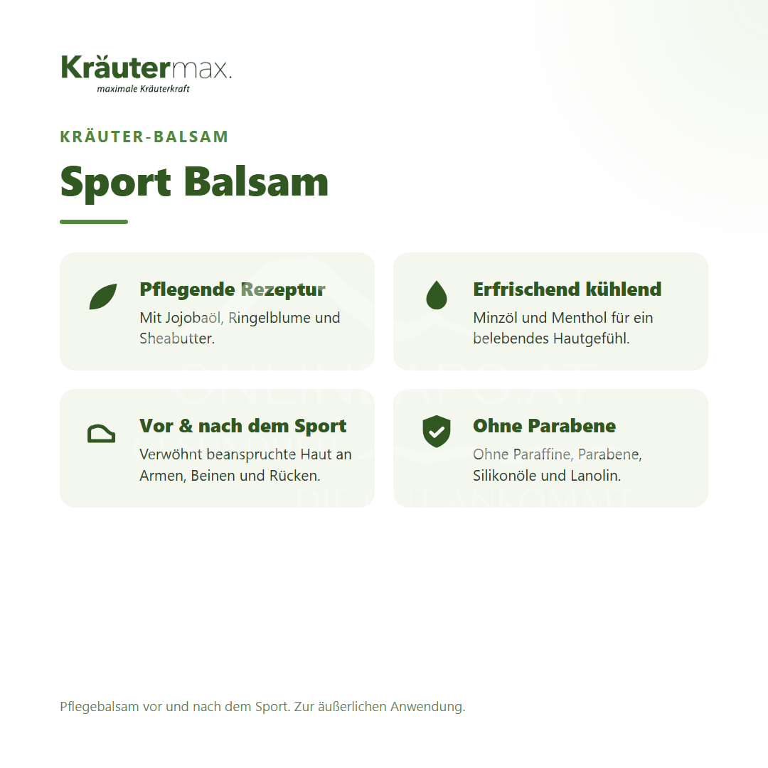 Kräutermax Sport Balsam