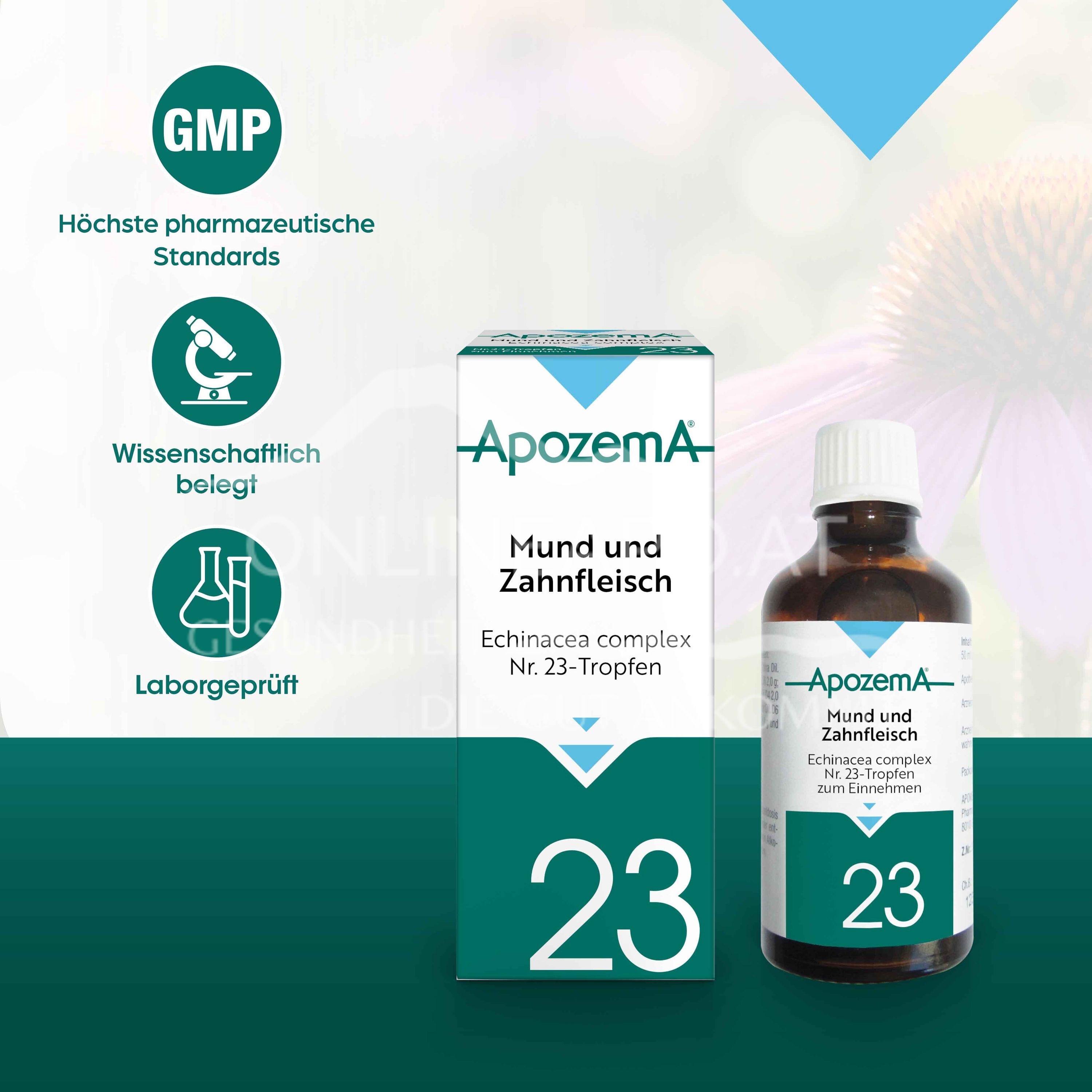 Apozema® Mouth and Gums Echinacea complex No. 23 Oral drops