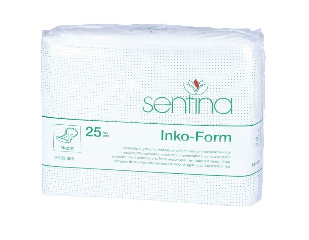 Sentina® Inko Form open incontinence system pads - night
