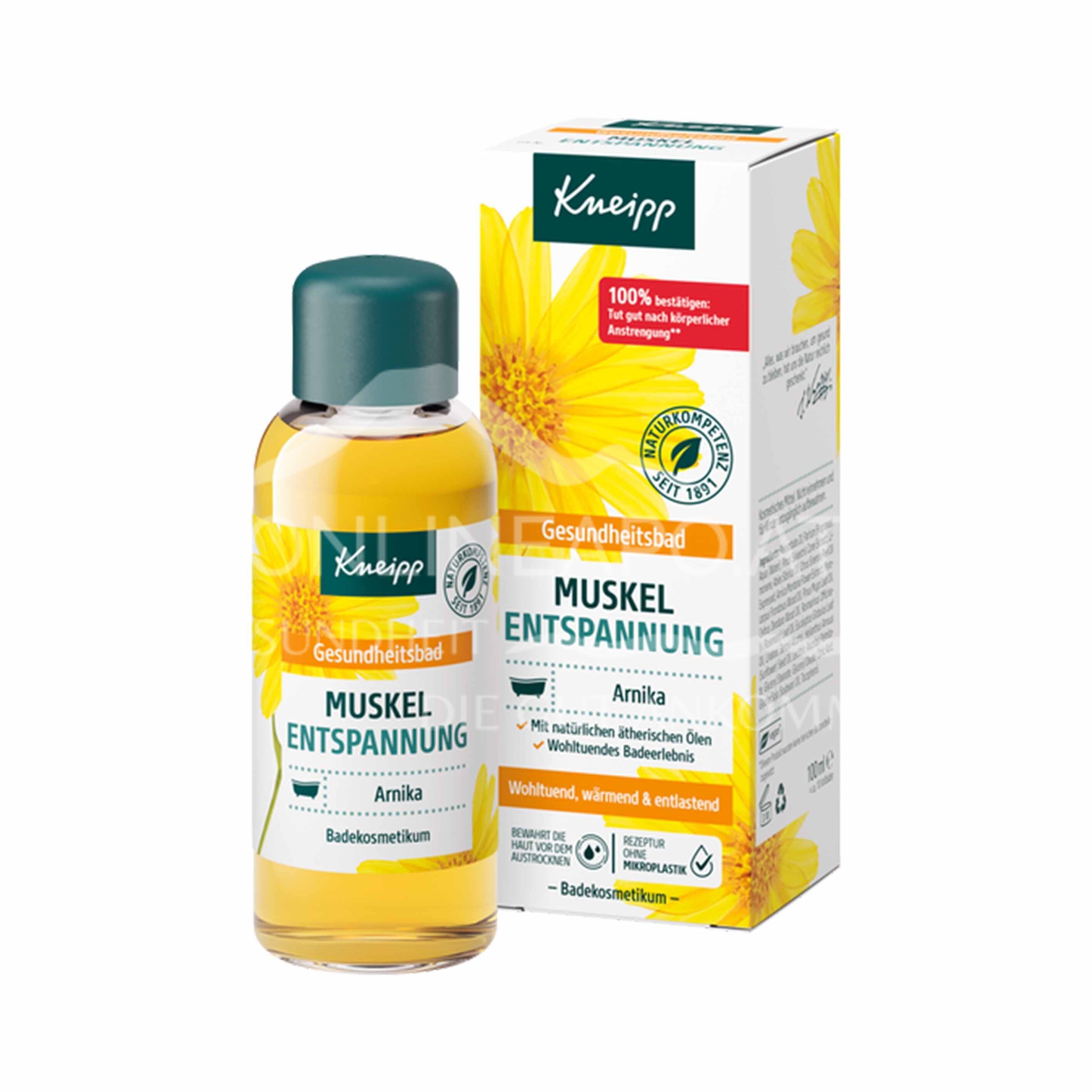 Kneipp Gesundheitsbad Muskel Entspannung Arnika
