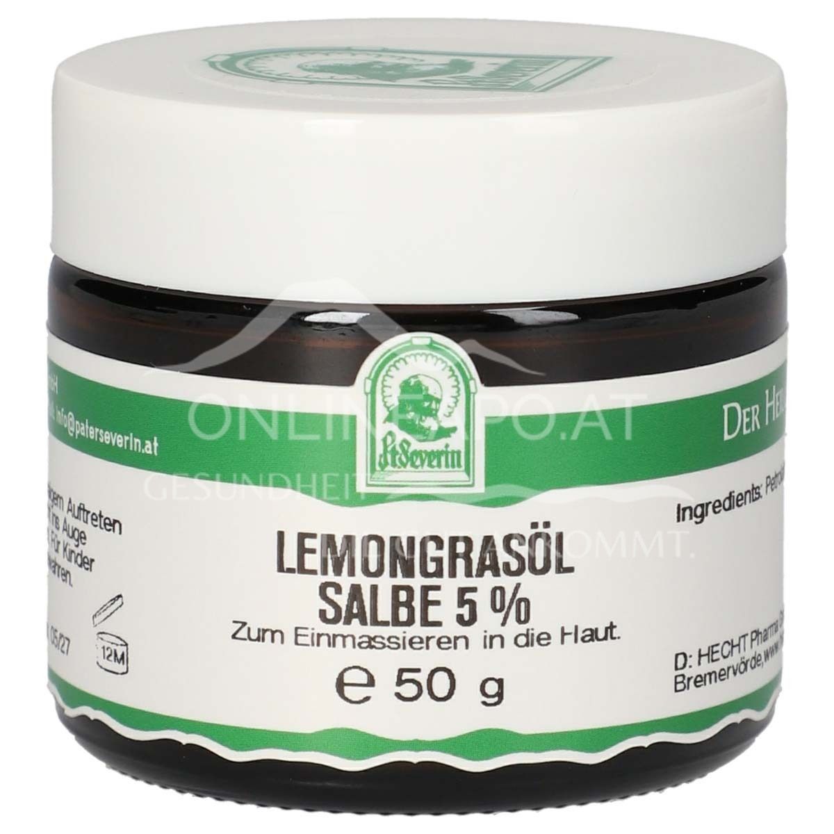 Father Severin Lemongrass Oil 5% Ointment