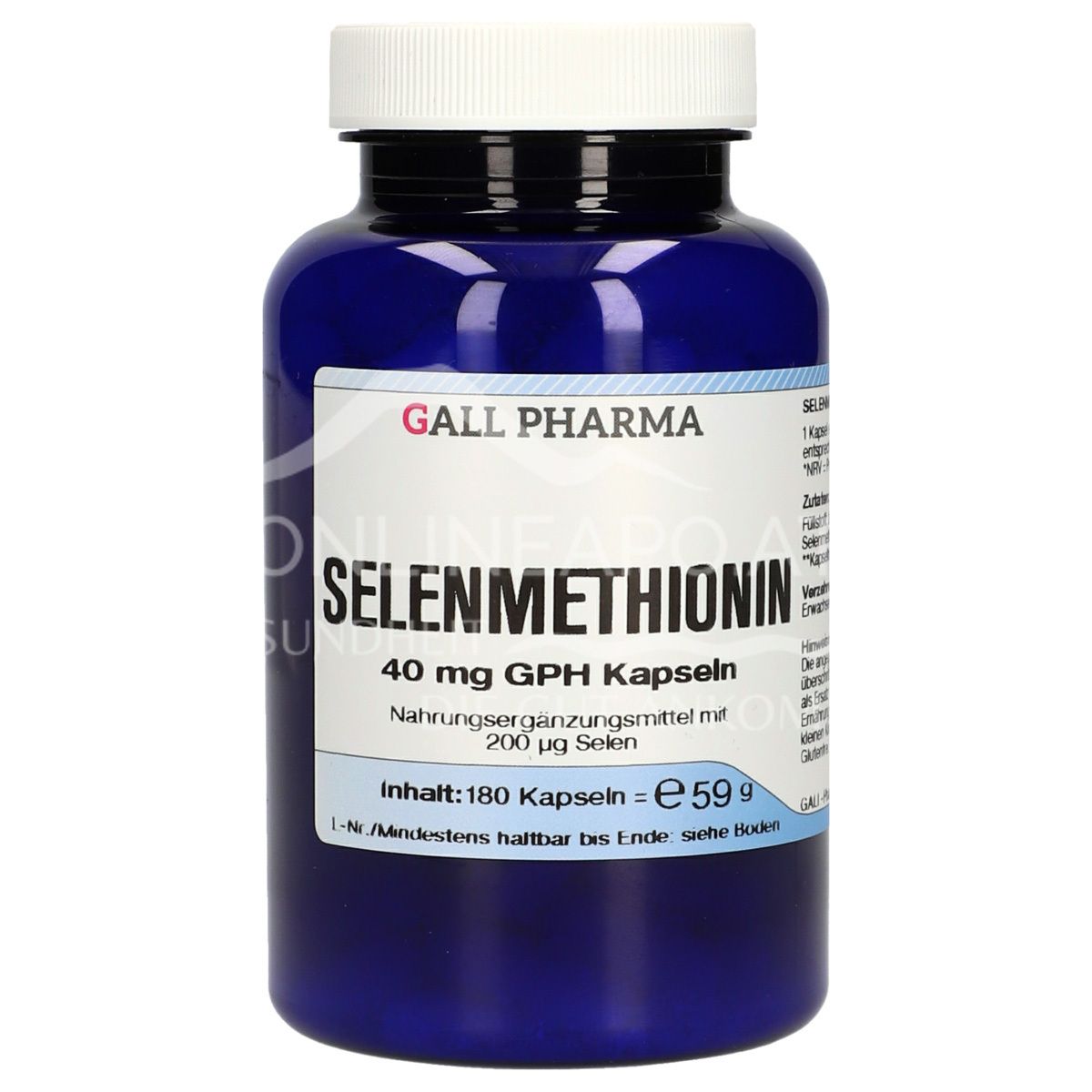 Gall Pharma Selenmethionin 40 mg Kapseln
