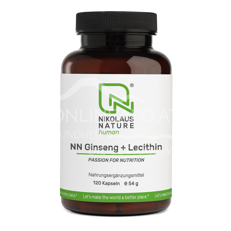 Nikolaus Nature human NN Ginseng + Lecithin Kapseln