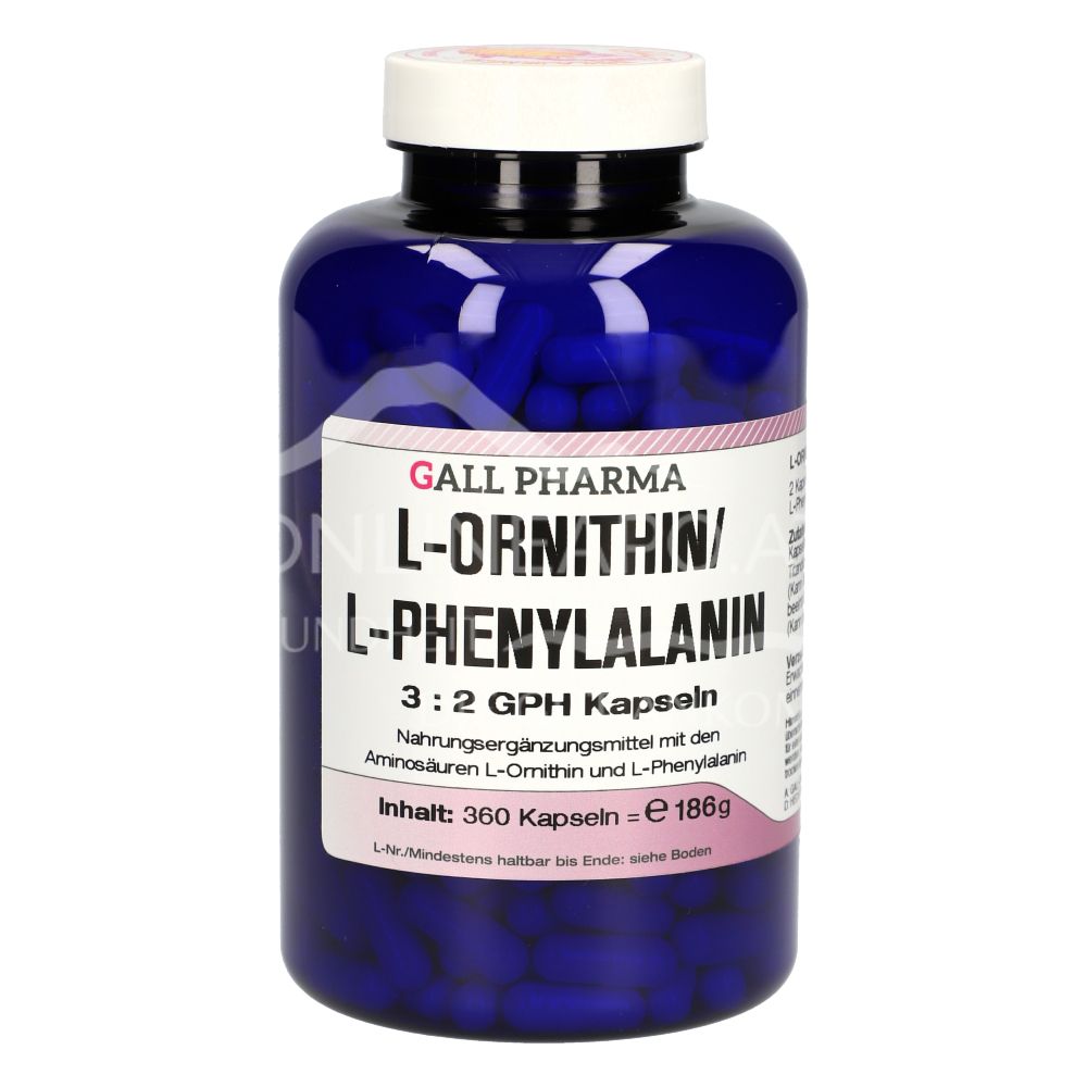 Gall Pharma L-Ornithine/L-Phenylalanine 3:2 Capsules