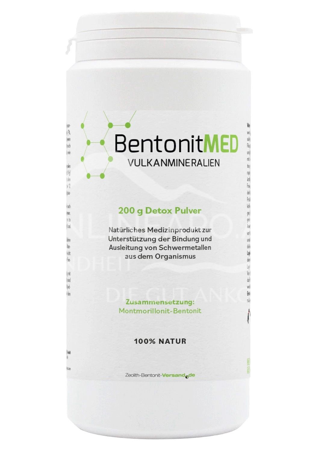 Bentonite MED Detox Powder