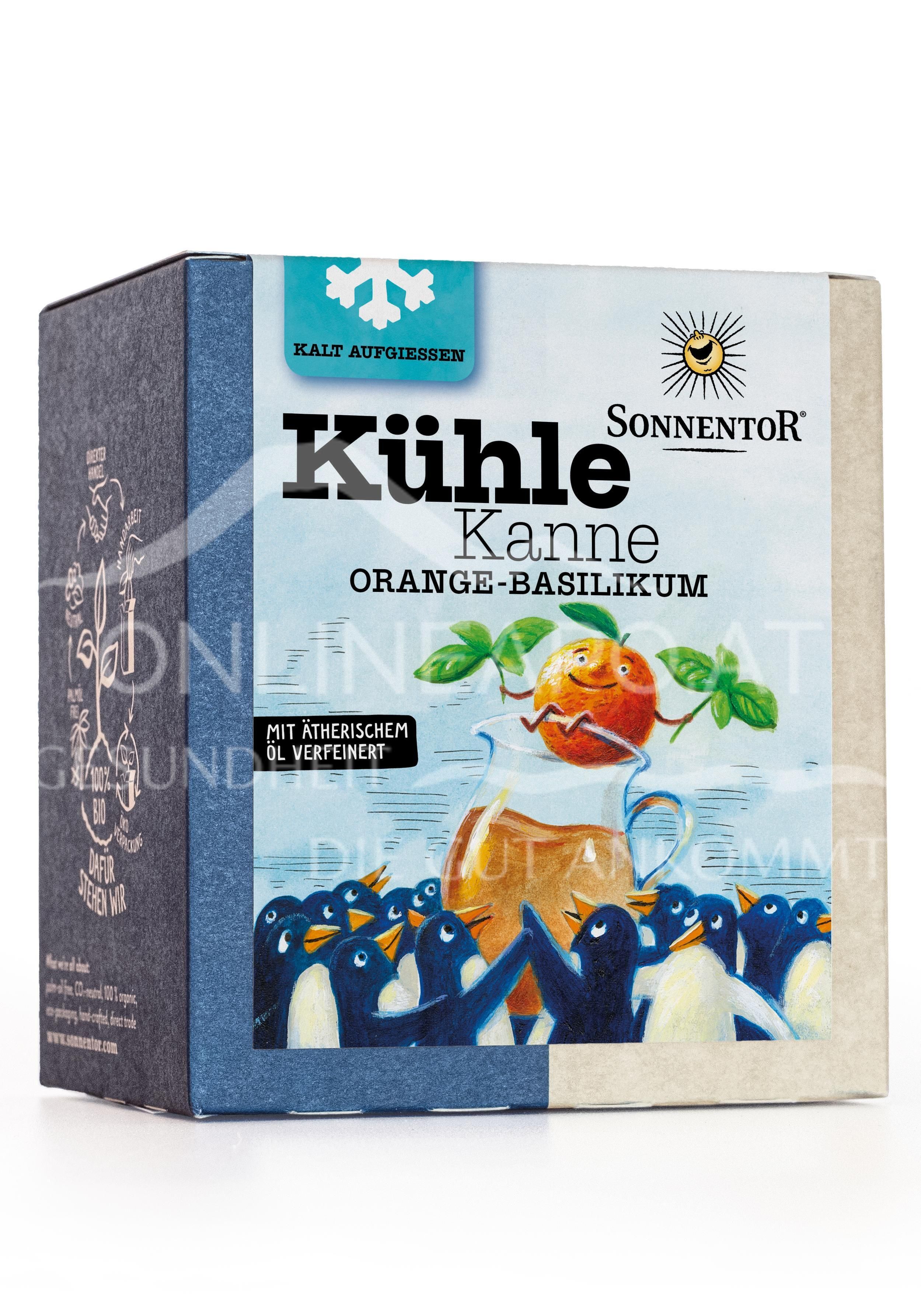 Sonnentor Cooling Pot Orange-Basil Tea