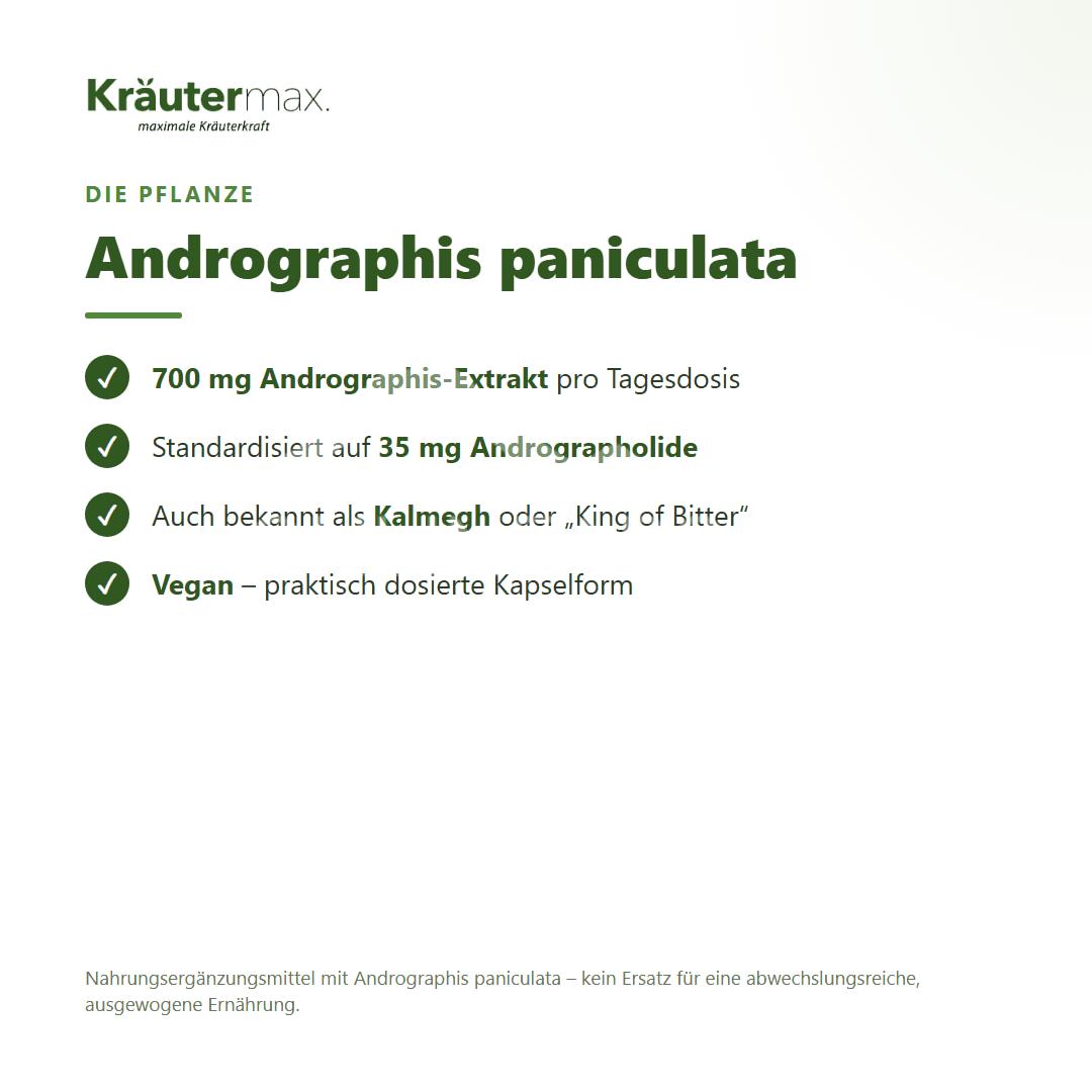 Kräutermax Andrographis Kapseln