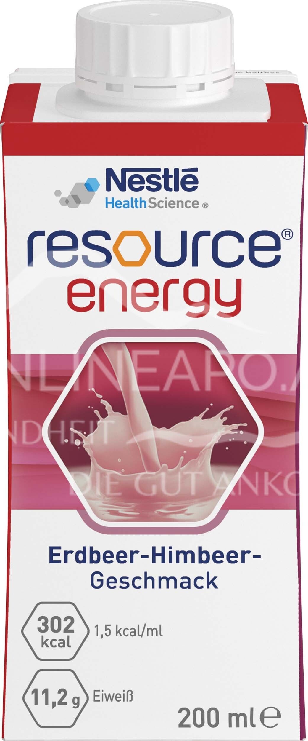 Resource® Energy Hochkalorische Trinknahrung - Erdbeere-Himbeere 200 ml
