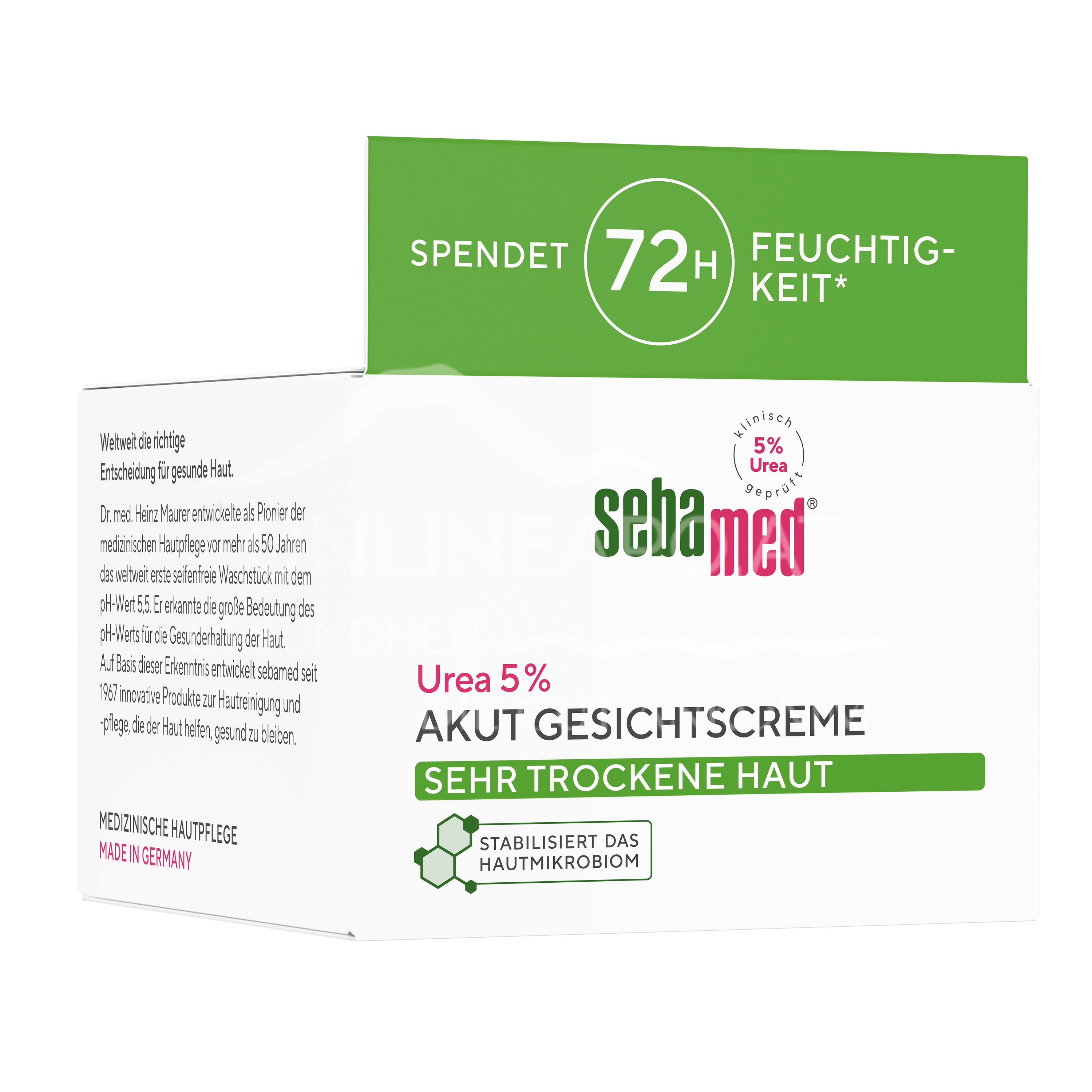 Sebamed Sehr Trockene Haut Gesichtscreme Urea Akut 5%