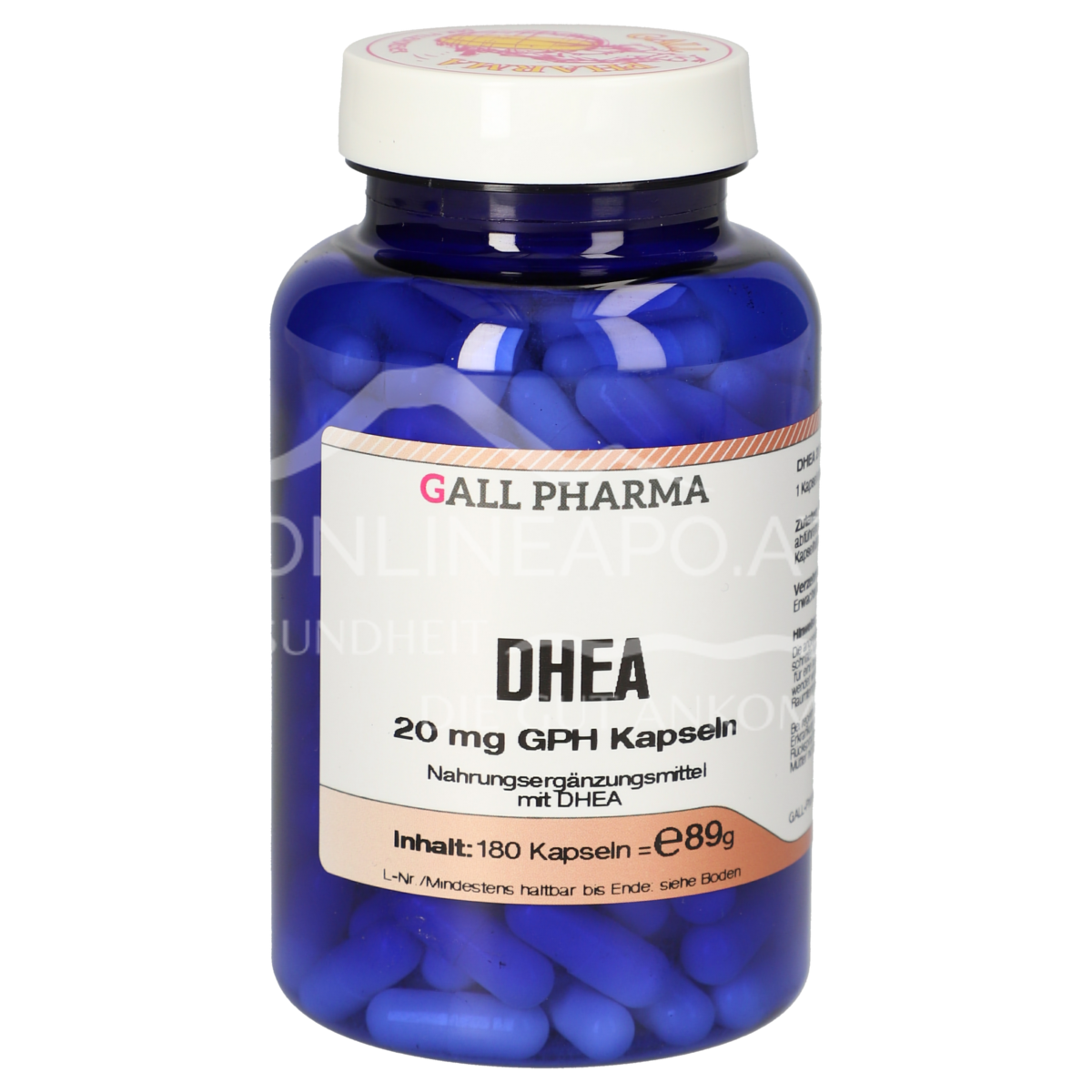 Gall Pharma DHEA 20 mg Kapseln