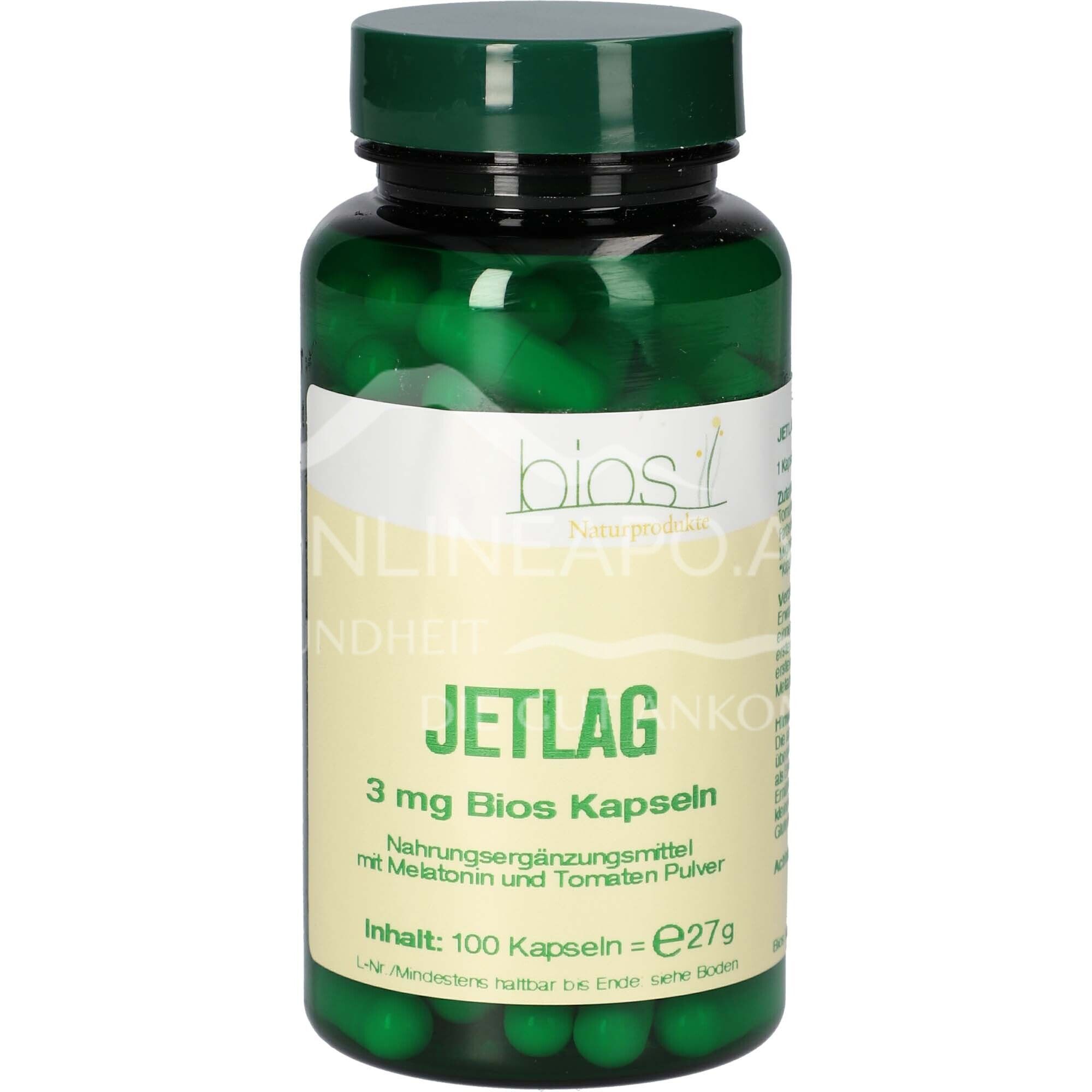 Bios Jetlag 3,0 mg Kapseln