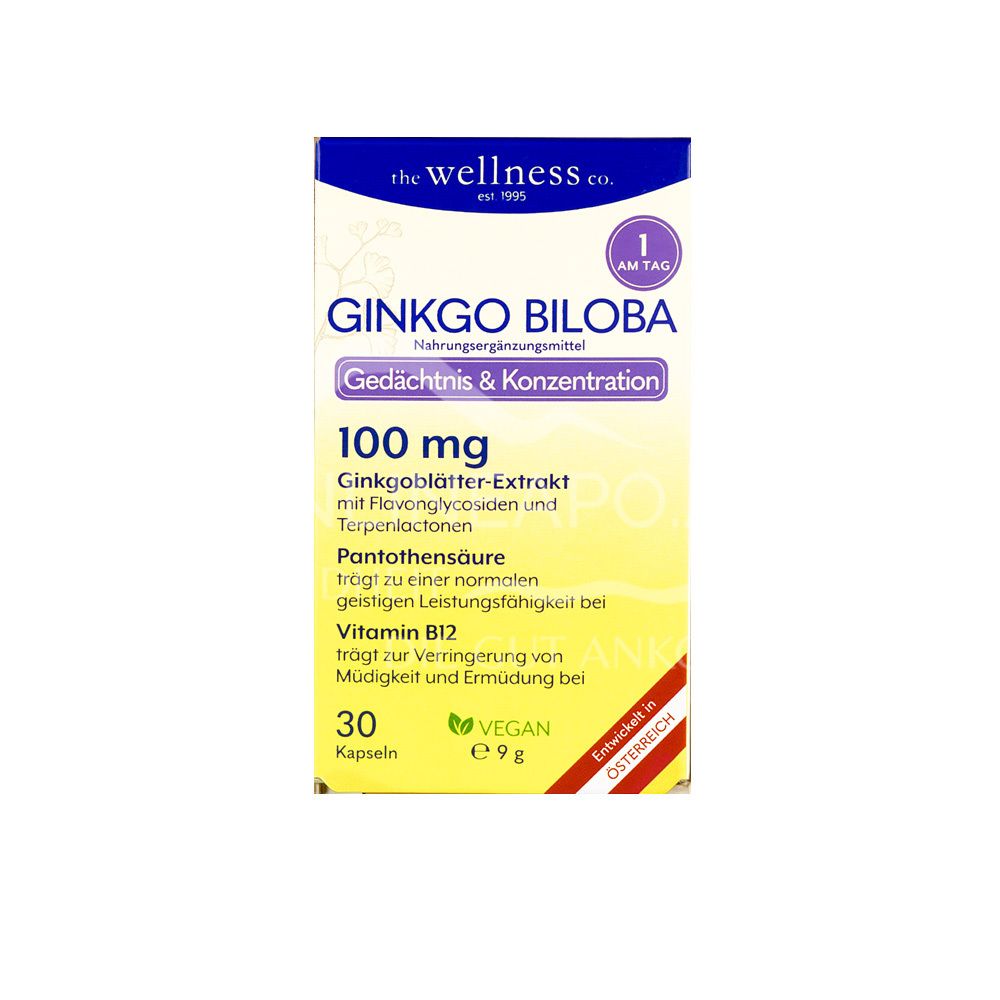 Wellness GINKGO BILOBA Kapseln