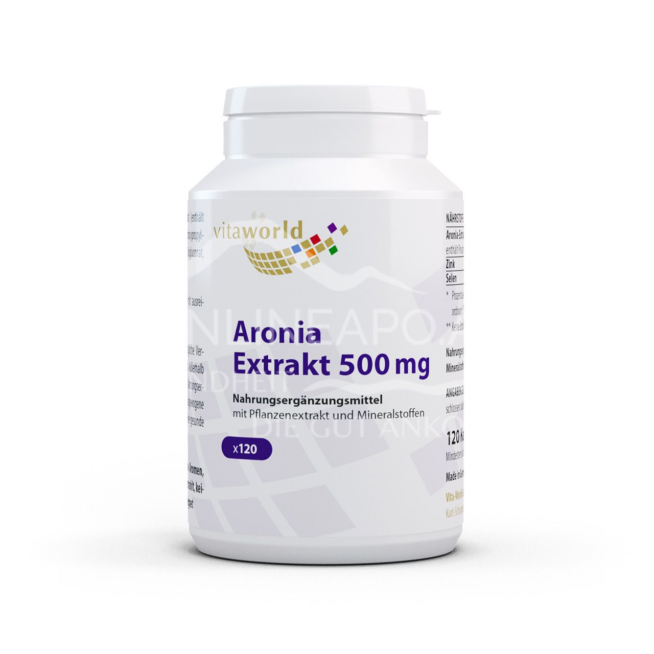 Vitaworld Aronia Extrakt 500 mg Kapseln