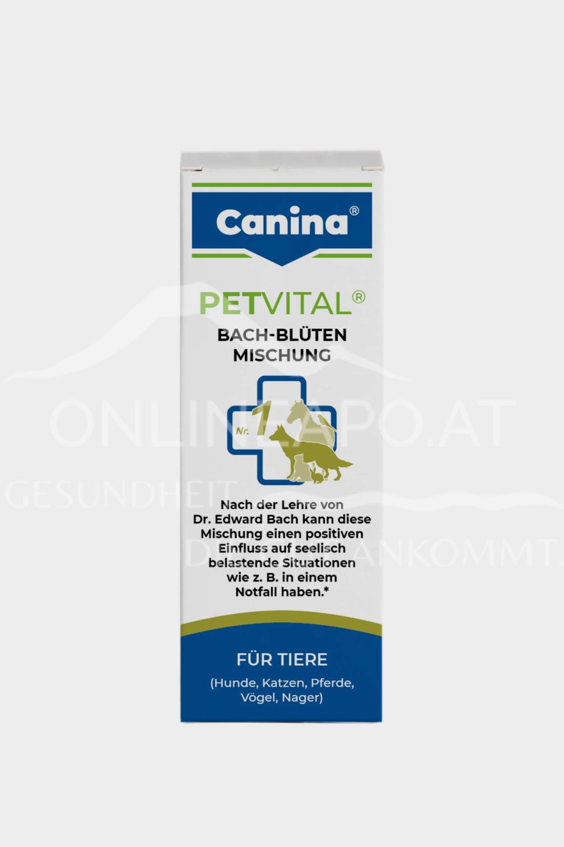 Canina® PETVITAL® Bach-Blüten Globuli - Nr. 1 Notfall für Tiere