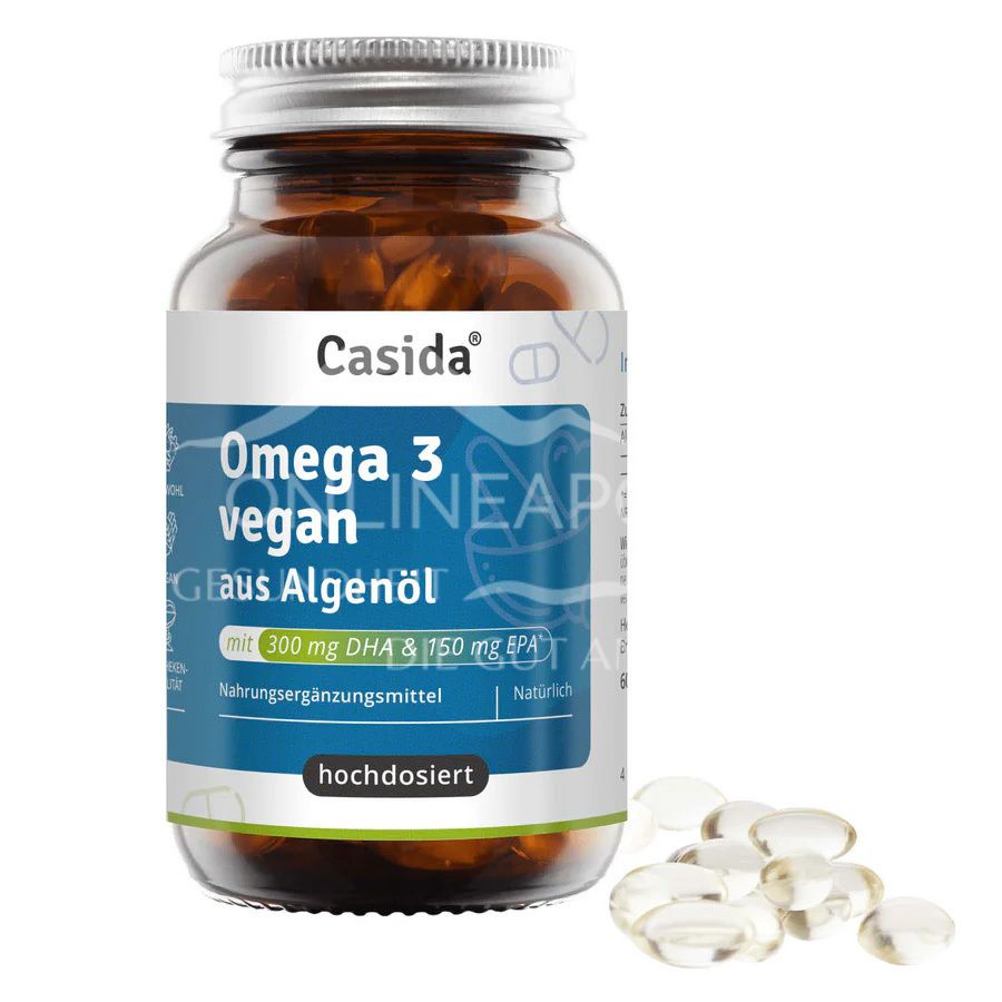 Casida® Omega 3 Vegan aus Algenöl Kapseln