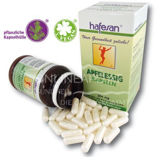 hafesan Apfelessig 360 mg Kapseln