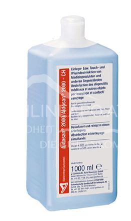 Lysoform Aldasan® 2000 Einlege- bzw. Tauch- und Wischdesinfektion von Medizinprodukten