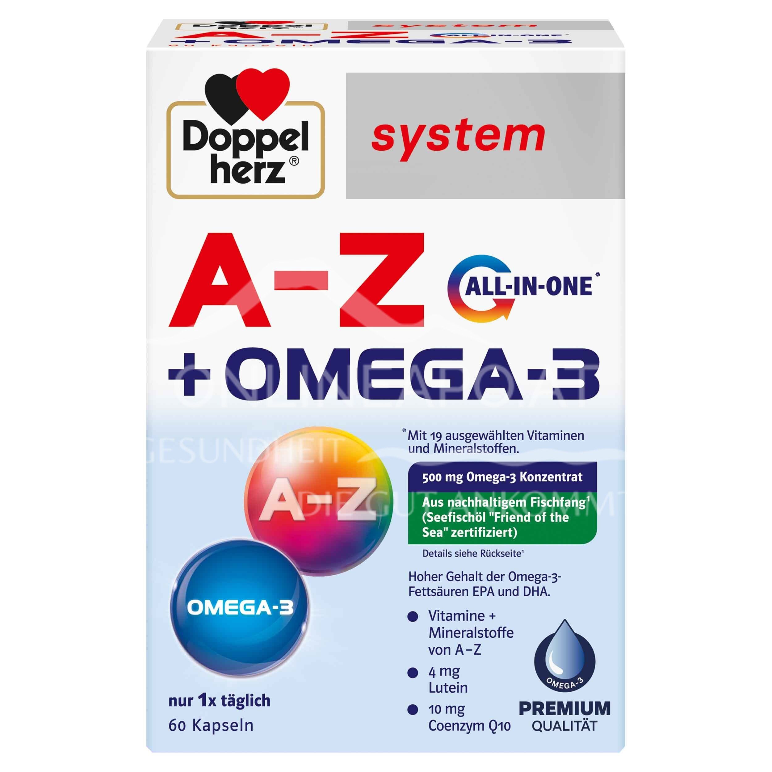Doppelherz system A-Z + OMEGA-3 ALL-IN-ONE* Kapseln
