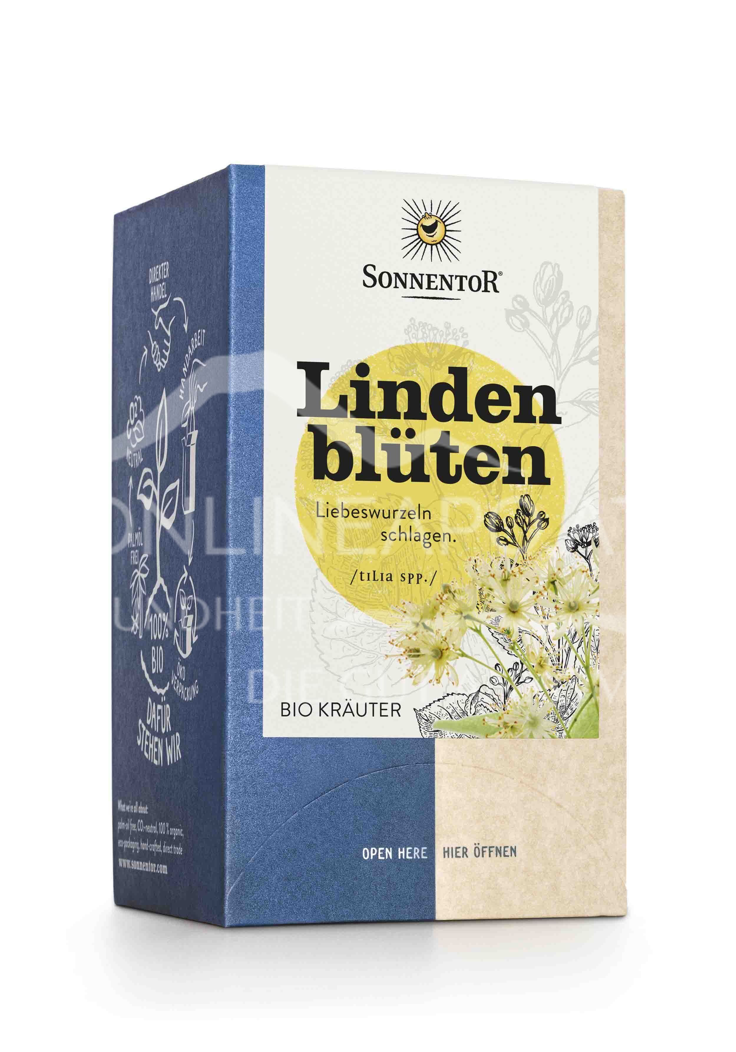 Sonnentor lime blossom tea