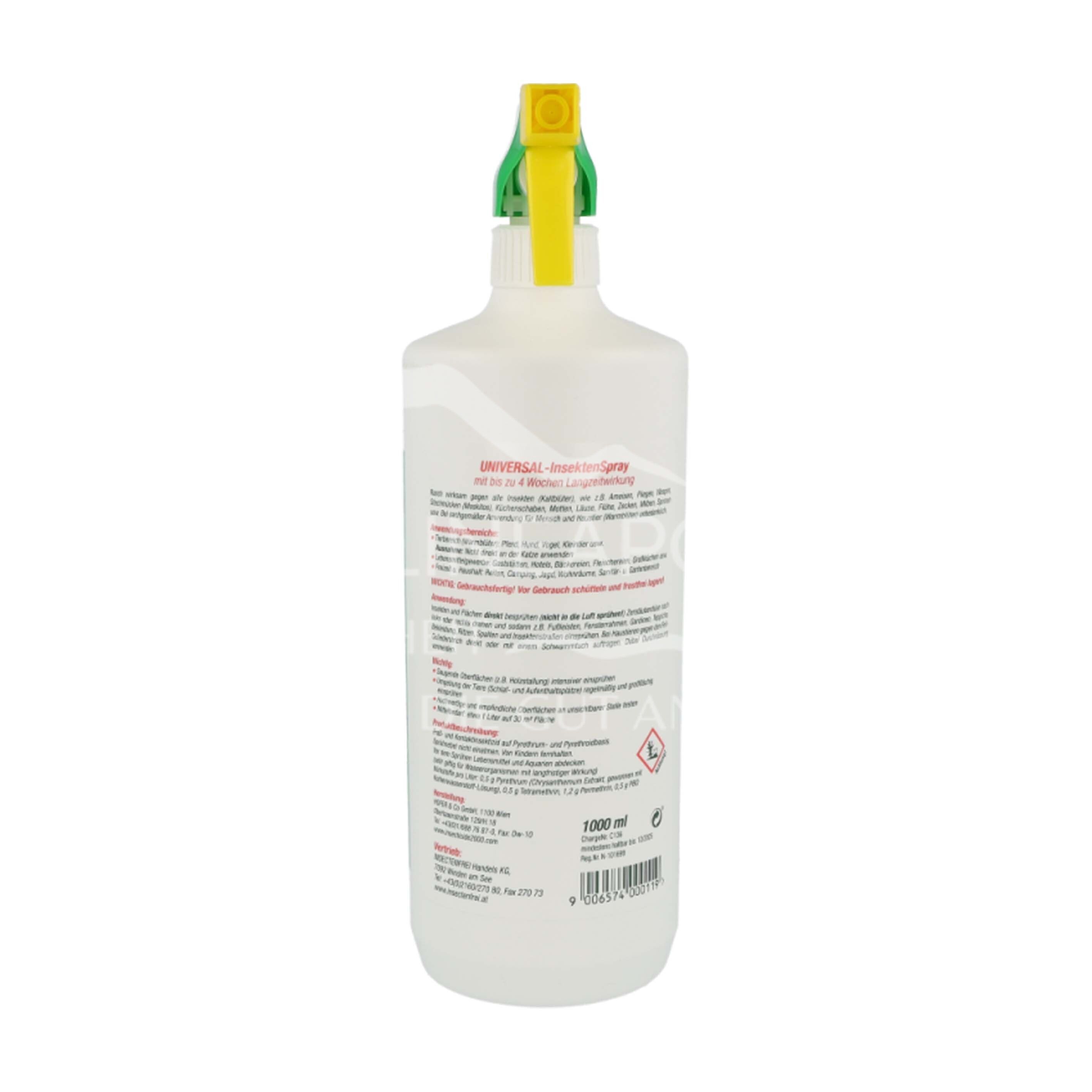 Universal Insect Repellent Insecticide 2000 Spray