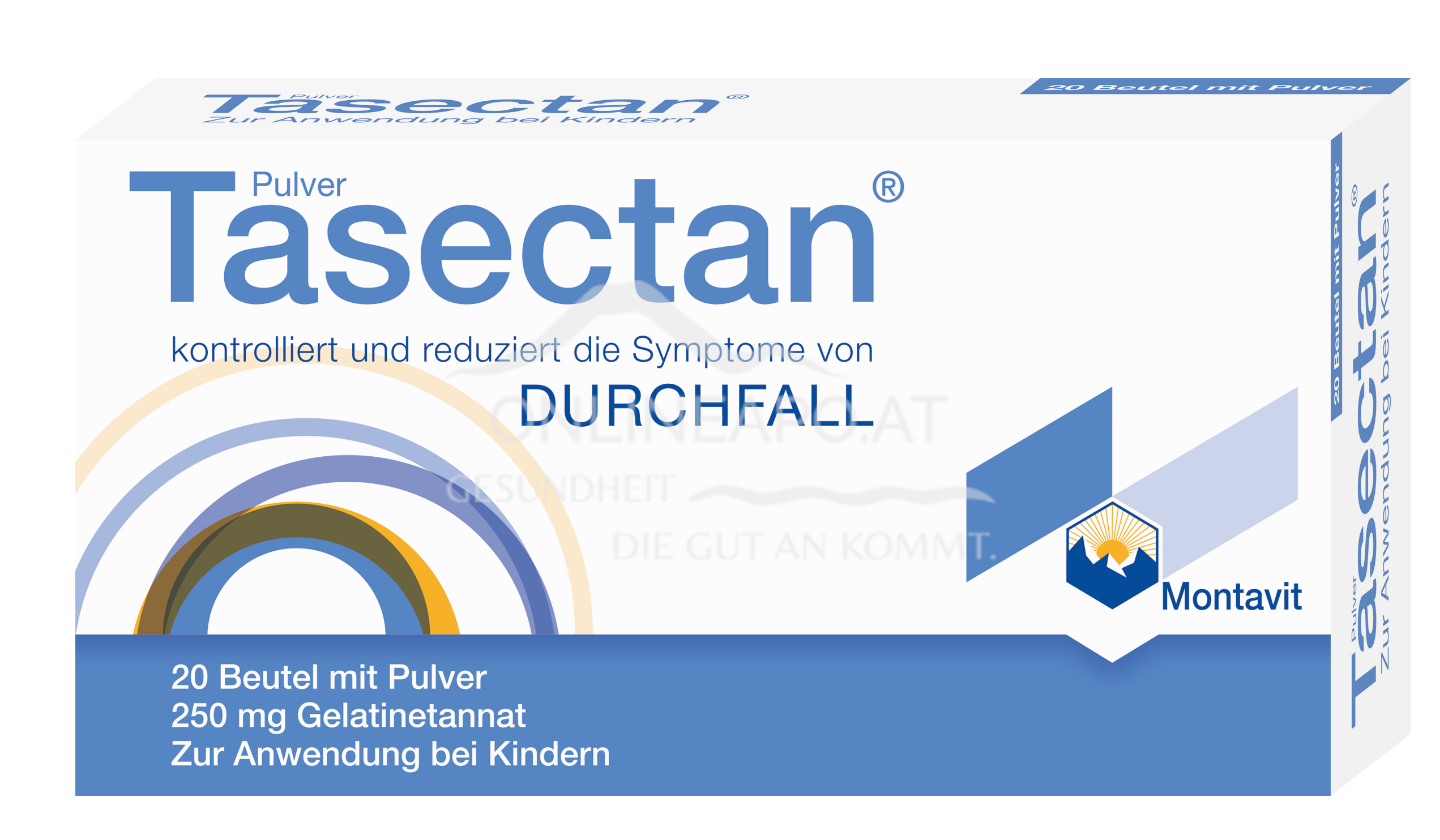 Tasectan 250 mg Pulver zur Anwendung bei Kindern
